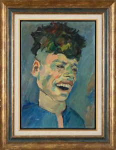 LitvinovskyPinhas_ManSmiling_OilCanvas_55x38_Frame